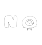 ゆるだるくん（個別スタンプ：15）