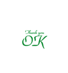 フリガナ文字【OK】（個別スタンプ：19）