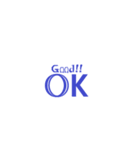 フリガナ文字【OK】（個別スタンプ：20）
