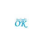 フリガナ文字【OK】（個別スタンプ：21）