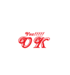 フリガナ文字【OK】（個別スタンプ：22）