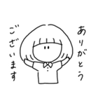 ヒダリちゃん その2（個別スタンプ：2）