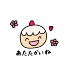 ケーキちゃんの春スタンプ（個別スタンプ：12）
