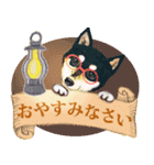 【柴犬】動く！ペットたち（個別スタンプ：24）