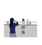 高校の思い出②（個別スタンプ：27）