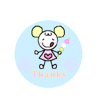 春ver.日常／あいさつスタンプ☺︎（個別スタンプ：14）
