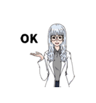 科学の麻雀部活動（個別スタンプ：1）