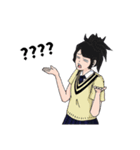 科学の麻雀部活動（個別スタンプ：12）