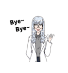 科学の麻雀部活動（個別スタンプ：40）