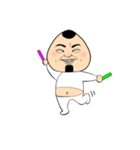 さばと野球とおにぎり君（個別スタンプ：1）