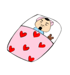 さばと野球とおにぎり君（個別スタンプ：3）