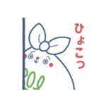 ゴミうさぎスタンプ（個別スタンプ：3）