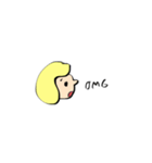 なんちゃって英語ちゃん（個別スタンプ：4）
