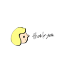 なんちゃって英語ちゃん（個別スタンプ：14）