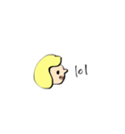 なんちゃって英語ちゃん（個別スタンプ：35）