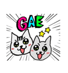 ねこねこ♡stamp（個別スタンプ：16）