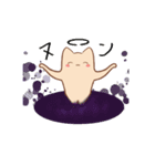 猫型生物（個別スタンプ：1）