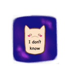 猫型生物（個別スタンプ：9）