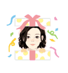 東 奈蝶のあいさつスタンプ！（個別スタンプ：17）