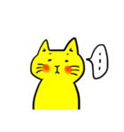 きいろい猫さん（個別スタンプ：5）