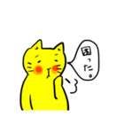 きいろい猫さん（個別スタンプ：36）