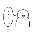 (語彙力の可笑しい人向け)シンプルスタンプ（個別スタンプ：1）