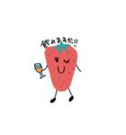 strawberryちゃん（個別スタンプ：5）