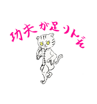 功夫猫 〜Kung-fu Cat〜（個別スタンプ：38）