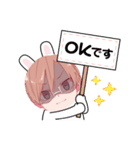 ちょっと毒舌なくりぼ〜君（個別スタンプ：3）