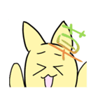 愉快で楽しいうさぎ達（個別スタンプ：3）