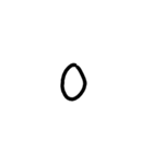 ぴったり数字の奇跡(10乗編)（個別スタンプ：1）