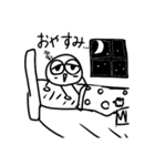 丸いヤツ 【雑】手描き（個別スタンプ：6）