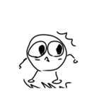 丸いヤツ 【雑】手描き（個別スタンプ：10）