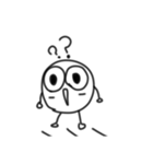 丸いヤツ 【雑】手描き（個別スタンプ：16）