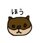 かわいいカワウソさん（個別スタンプ：1）