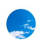自然と空と雲と海（個別スタンプ：4）