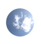 自然と空と雲と海（個別スタンプ：7）