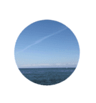 自然と空と雲と海（個別スタンプ：8）