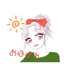 ピン女のみ（個別スタンプ：2）