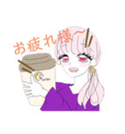 ピン女のみ（個別スタンプ：10）