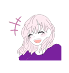 ピン女のみ（個別スタンプ：12）