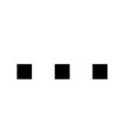 文字だよ！（個別スタンプ：18）