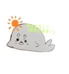 めんこい アザラシ（個別スタンプ：6）