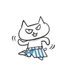 文字なし ぱんつねこ（個別スタンプ：24）