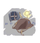～ゆるねこ少女～（個別スタンプ：3）