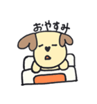 かわいいハート❤犬（個別スタンプ：14）