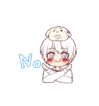 さくらさんとおもちまる（個別スタンプ：4）