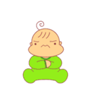くせ毛ベビー①（個別スタンプ：27）
