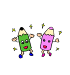 鉛筆のHBくん（個別スタンプ：8）