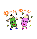鉛筆のHBくん（個別スタンプ：16）
